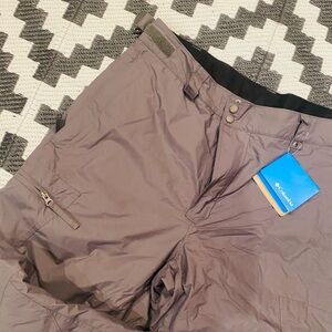 Columbia Ski Snow Waterproof Outdoor Performance Pants NWT XL Charcoal grey-